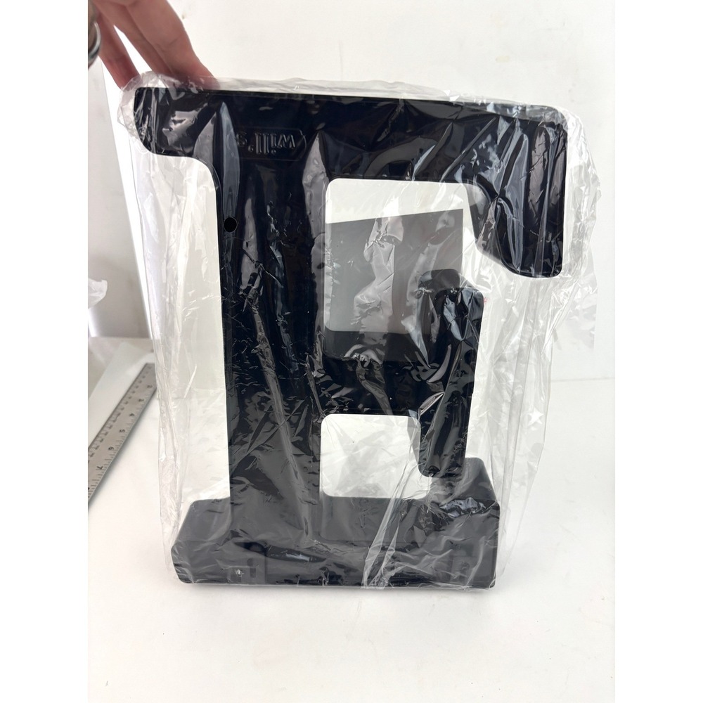 Title: Will's Metal Wine Cork Holder Letter E Black Monogram Wall Decor 12"